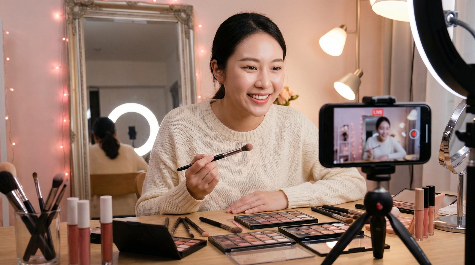 糖心vlog美妆视频教程